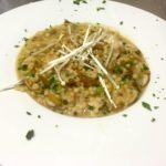 Fregola con funghi selvatici