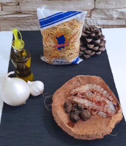 malloreddus con tartufo nero e mazzancolle