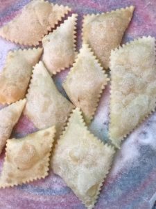 raviolini dolci di carnevale