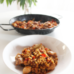 Paella con Fregula Integrale La Casa del Grano