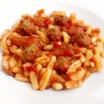 Is Malloreddus con mini polpettine al sugo